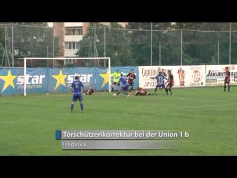 Korrektur beim Torschützen der Union 1b;