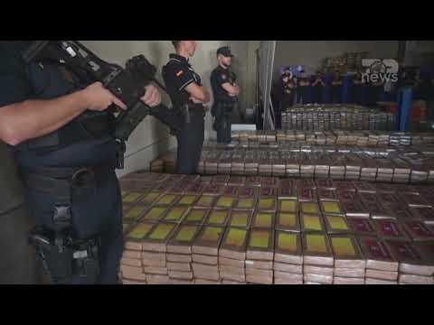 Top News - Spanja kap sasinë rekord të drogës / 9.5 ton kokainë mes bananeve, vinte nga Ekuadori