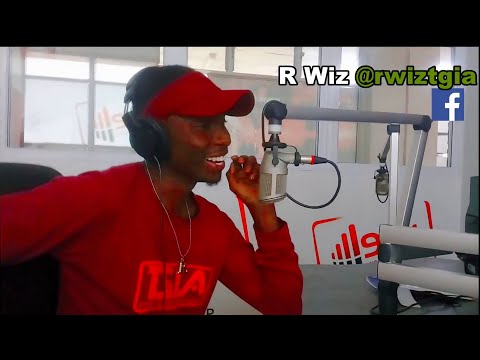 R Wiz Interview @ Midlands 98.4 with MK.