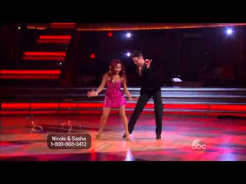 Nicole Polizzi (Snooki) and Sasha Farber - Cha Cha Cha - Week 1