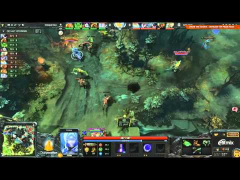 Team Dignitas vs Speed Gaming Game 1  DOTA 2 Champions League   TobiWan & Maelk