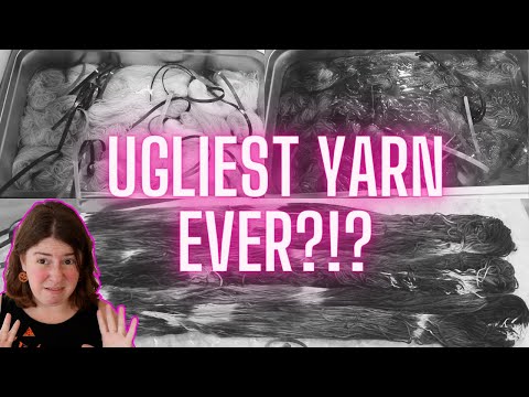 Dyepot Weekly #357 - The Ugliest Yarn I've Ever Dyed: Is this Chaotically Awesome or Awful?