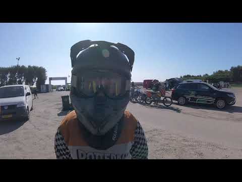 Emmen motodrome crossbaan met de sleuventrekkende "Gouden nop winnaar"  van 2015, 2016, 2018 en 2020