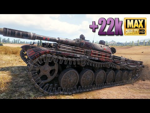 T-100 LT: Excellent result after passive & active scouting - World of Tanks