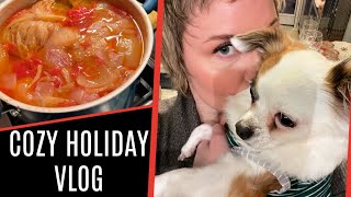 THE HOLIDAYS IN VEGAS & NYC | PUPPY LOVE | COMFORT FOOD