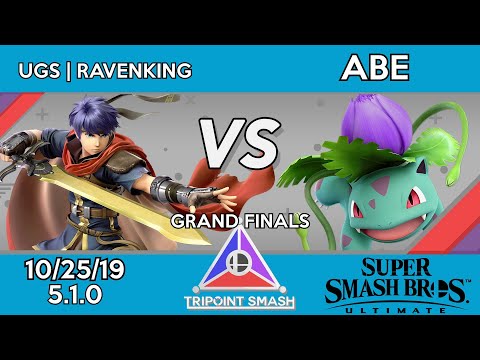 Tripoint Smash 83 - Grand Finals - UGS | Ravenking(Ike) Vs. Abe(Ivysaur)