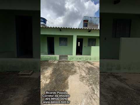 Casa com laje 2 Quartos na QD1 da Fazendinha — Reformada e Desocupada