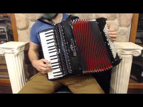BELTSTUIVH3496CB - Black Beltuna Studio IV Compact Piano Accordion LMMH 34 96 $7499