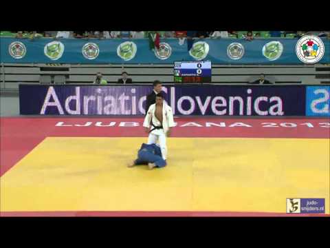 Judo 2013 World Championships Junior Ljubljana: Shomurodov (UZB) - Esposito (ITA) [-73kg] final