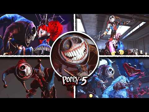 ALL PROTOTYPE Scenes - Poppy Playtime: Chapter 5 Comparison (Showcase)