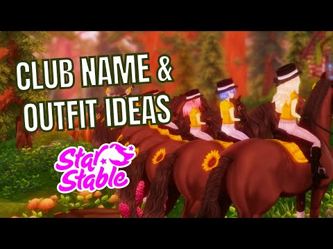 5 Club Name + Outfit Ideas! | Star Stable