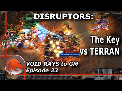 StarCraft 2: Disruptor Drops Into Void Rays!
