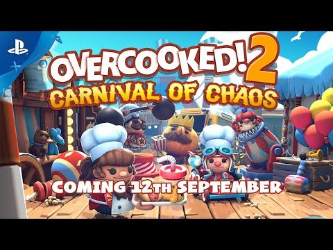 Overcooked! 2 | Carnival of Chaos Launch Trailer | PS4