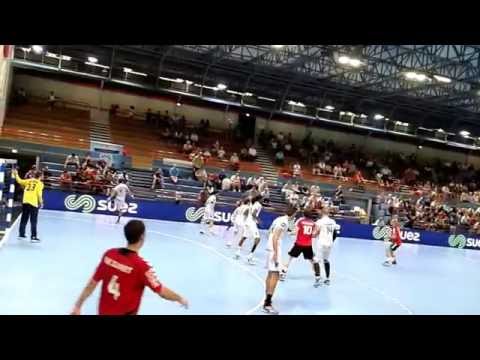 Kung fu du RK Zamet Rijeka contre l'Union Sportive de Créteil Handball