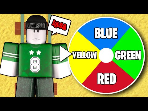 Random Wheel Decides COLOR We Can't Touch! (Dead Rails)