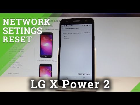 How to Restore Network Settings on LG X Power 2 - Reset Network |HardReset.Info