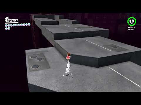 Super Mario Odyssey - Dark Side Moon #7: Vanishing Road Rush