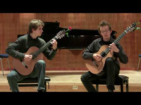 Tango Suite for two guitars - Allegro - Astor Piazzolla - played by Martin Buono and Allan Sjølin