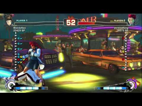 WolfKrone [Viper] vs WeirdoNeo [Juri] SSF4 Ranked Matches - Xbox Live - TRUE-HD