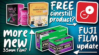 New Cinestill Product, More 35mm Films, FujiFilm Update & More!