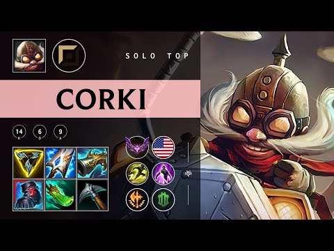 Corki Top vs Camille - NA Master Patch 25.23