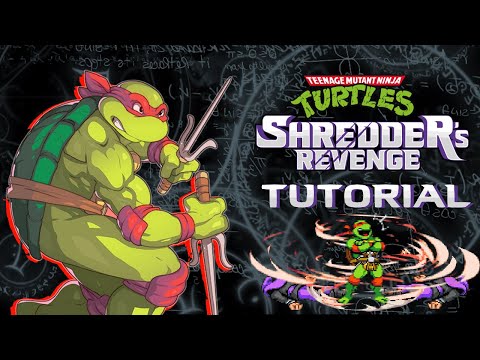 TMNT: Shredder's Revenge RAPH MOVES/COMBO Tutorial