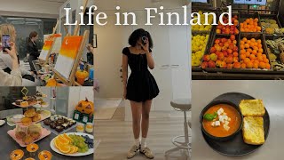 Days in my life in Finland | Living alone diaries | Grocery shopping, Cooking | life of an introvert