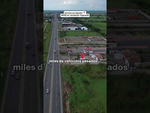 Se alquila terreno cercado frente a Piady vía Durán Yaguachi 4040 m² #netvalue