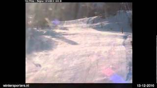 preview picture of video 'Praloup Val d'Allos webcam time lapse 2010-2011'