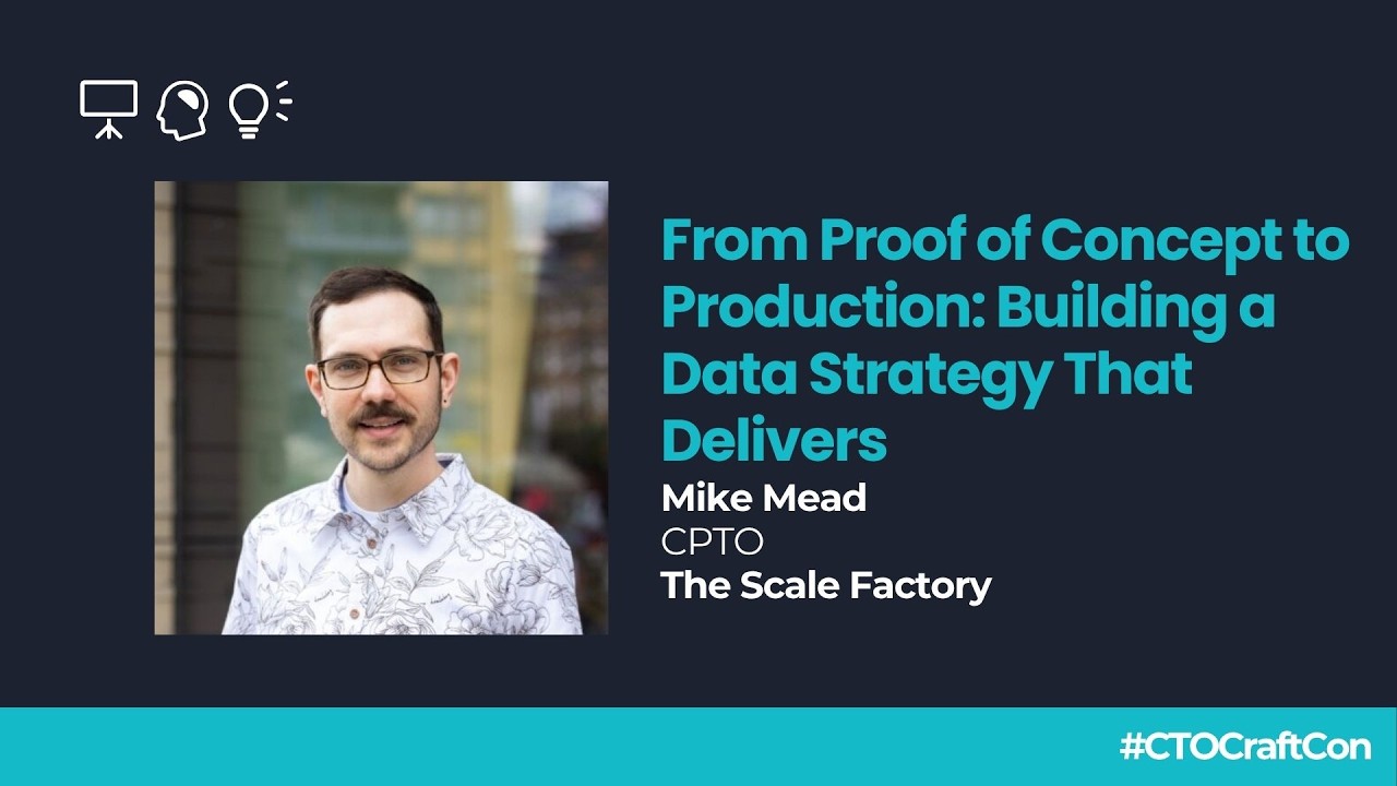 Presentation – From Proof of Concept to Production Building a Data Strategy That Delivers