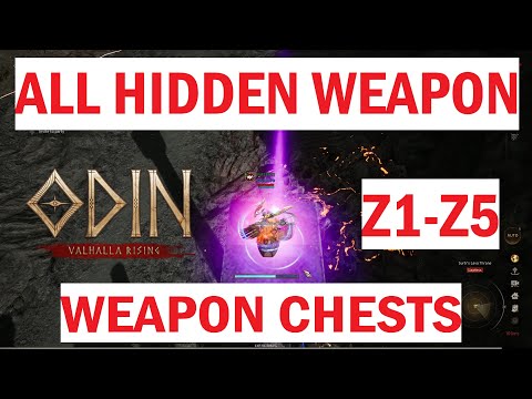 All Zones Hidden Weapon Chests [ODIN: VALHALLA RISING]