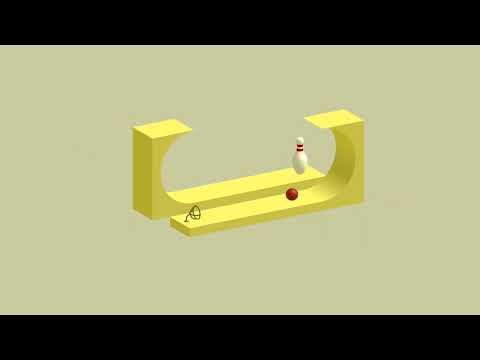 Illusion Bowling mobile game clip 1