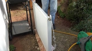 How to flush out a radiator. Improve heat and performance from your radiators