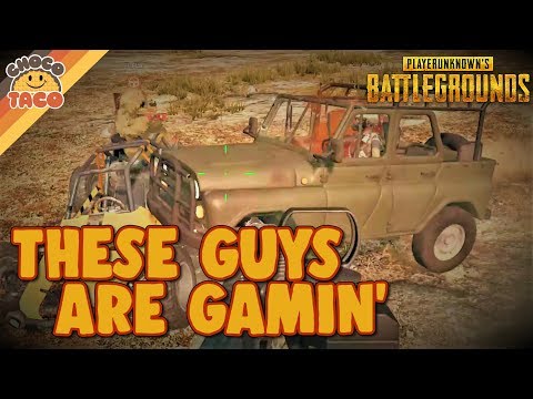chocoTaco and Halifax are Ghillie Groza Bros - PUBG Gameplay