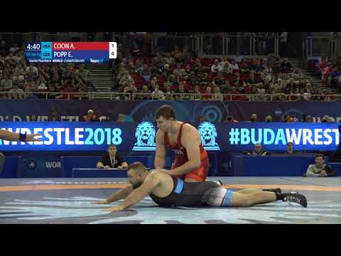 1/4 GR - 130 kg: A. COON (USA) v. E. POPP (GER)