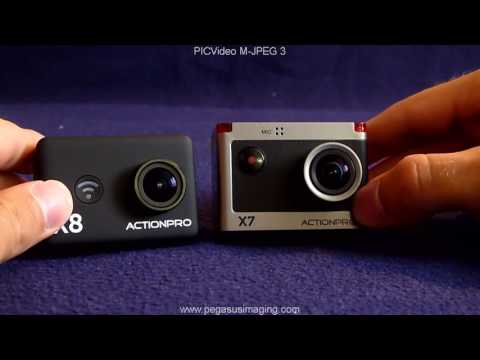 ActionPro X8 vs. ActionPro X7 - Runde 1: Optik & Aufmachung | Test & Review