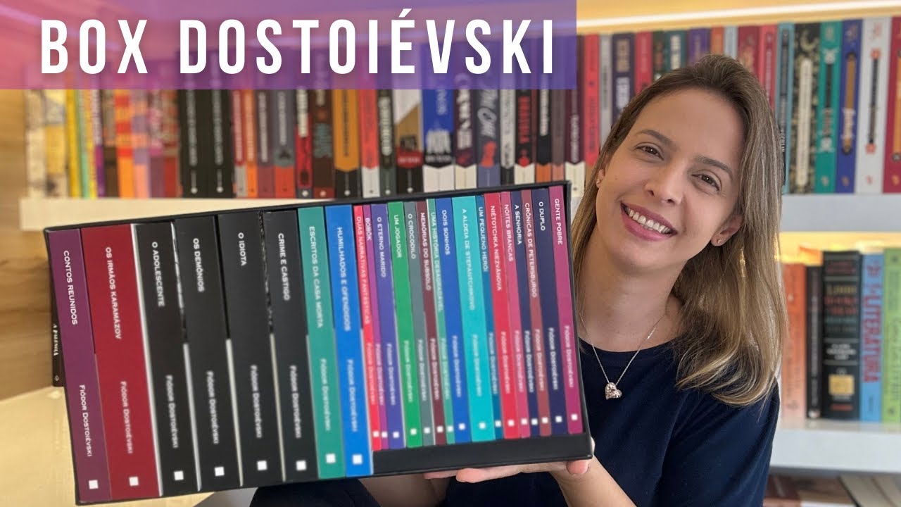 Box Dostoiévski: todos os livros em ordem cronológica (obra completa)