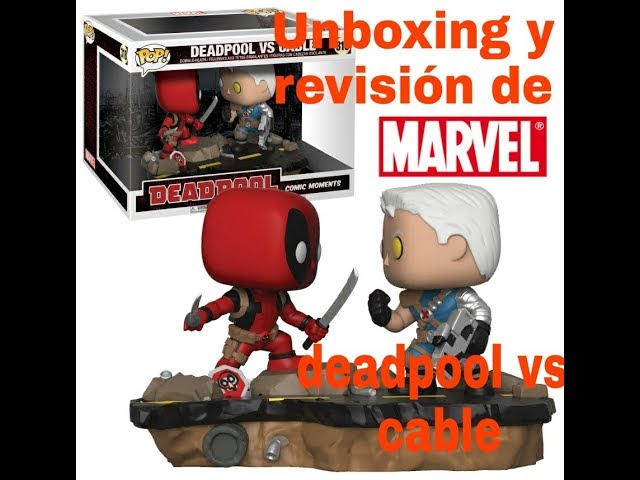 Vídeo relacionado con Deadpool Figura Vinilo vs. Cable (Movie Moments) 318 ¡Funko Pop! Standard