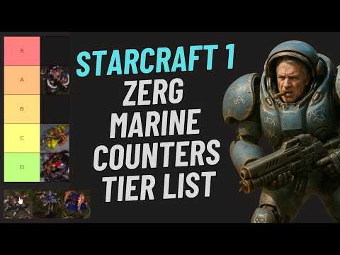 Zerg Counters to Marines Tier List (StarCraft 1 Beginner Guide)