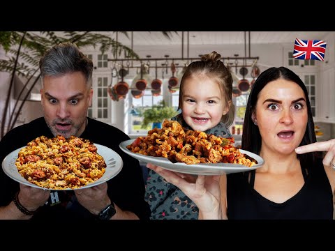 Brits Try To Make  [JAMBALAYA] for the first time! **We're Moving**