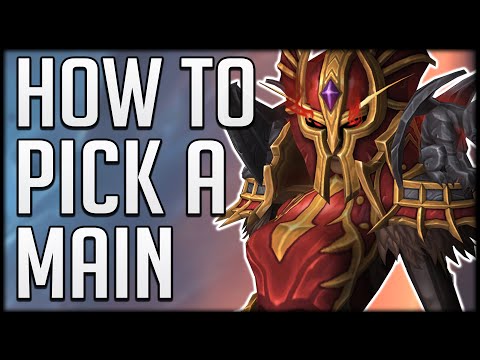 HOW TO PICK A MAIN FOR SHADOWLANDS