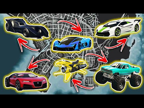 GTA 5 - All New Story Mode Rare Cars Locations 2025 (PS5, PS4, XBOX & PC)