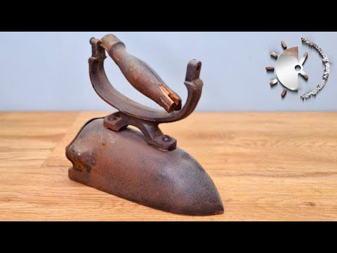 Rusty Antique Ox-Tongue Iron Restoration [Three Types Of Bluing]