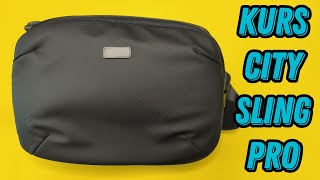 ШИКАРНАЯ ГОРОДСКАЯ EDC СУМКА KURS CITY SLING PRO ВСЕГО ЗА 3000 РУБЛЕЙ