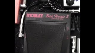 Video thumbnail for Morley Steve Vai Bad Horsie 2 Wah Pedal Demo by Peter Mallen