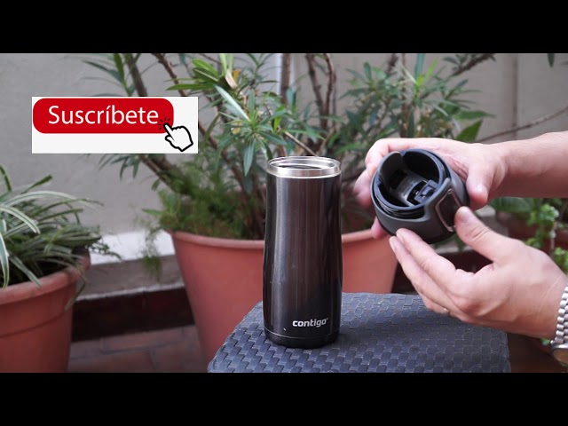Vídeo relacionado con Get Trend Wednesday Botella Termica con Pajita y Asa 850ml, Vaso Térmico Antigoteo Reutilizable, Taza Acero Inoxidable, Bebidas Frías y Calientes (Morado Wednesday)