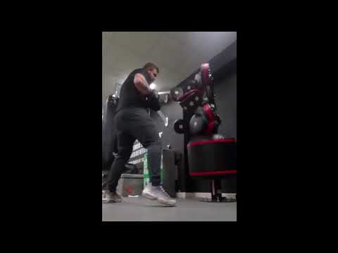 Stevie Gold - UK Heavyweight Pro Bare Knuckle Boxer Training to Be Ready at Fight Life Scene Network