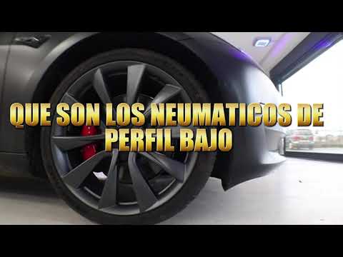 💥que son los neumaticos PERFIL BAJO💥