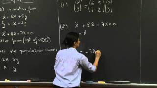 Linear Systems of Equations | MIT 18.03SC Differential Equations, Fall 2011