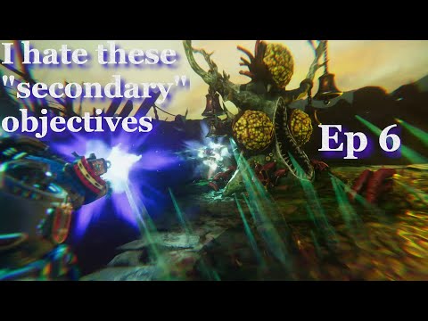 Warhammer 40k Chaos Gate - Lets Play Part 6 - Legendary GM - Destroy BloomSpawn - A great mission :)